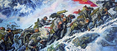 笔绘强军路 共书英雄谱