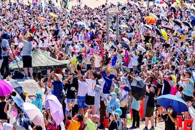 在航天小镇追火箭