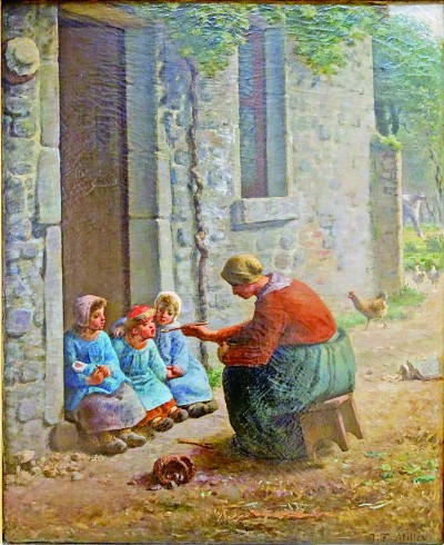 美丽沧桑 庄重慈祥——西方油画中的母亲形象