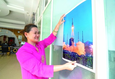 在航天小镇追火箭