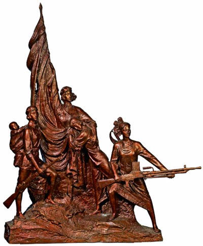 笔绘强军路 共书英雄谱