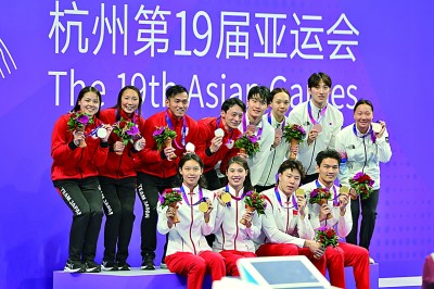 多线出击&nbsp;再接再厉 中国代表团再获23金