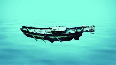 在长江口打捞“时间胶囊”