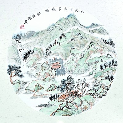 净 静 境——读梁永琳近作有感