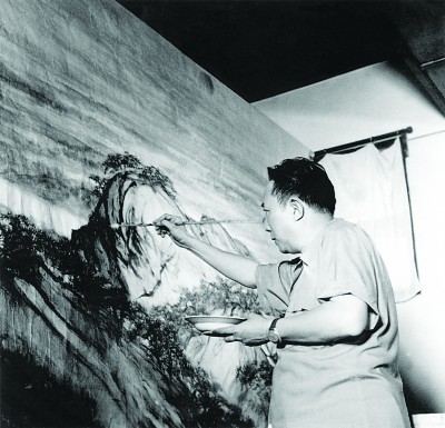 傅抱石的故园情