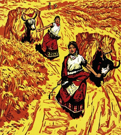 刻在大地上的耕耘之诗——农业题材版画的创作与发展 刻在大地上的耕耘之诗——农业题材版画的创作与发展