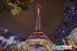 璀璨蓉城 城市照明为新中国成立70周年增光添彩