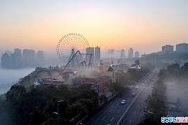 仙气十足！今天的泸州是一座空中之城！