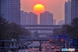 幸福来得太突然！一年一次的“悬日”美景，驱散成都阴霾