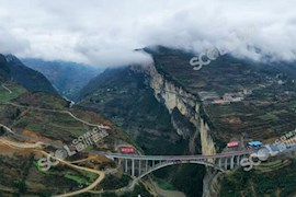 高清图集丨通车啦！刚刚，鸡鸣三省大桥正式通车