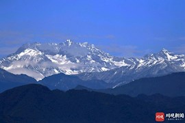 雨过天晴! 日出+云海+蓝天+白云+雪山……成都今日美爆了