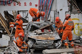 图集丨四川省举行2023年大震巨灾综合实战演练